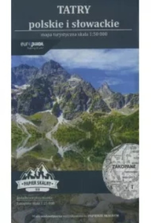 Tatry polskie i słowackie. Mapa turystyczna ECO w skali 1:50 000