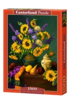 Puzzle 1500 el. Jesienne skarby