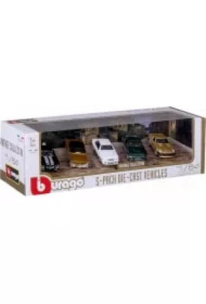 Bburago model vintage collection 5-pk. 1:64