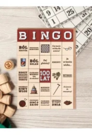 Kartka Bingo 100 lat