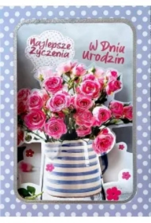 Karnet B6 Urodziny