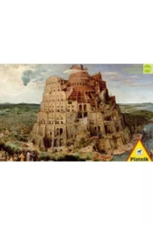 Puzzle 1000 el. Bruegel Wieża Babel