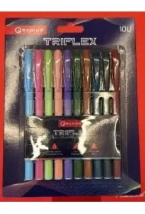 Zestaw długopisów kulkowych Tri Flex