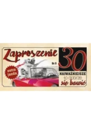 Zaproszenie Urodziny Z90
