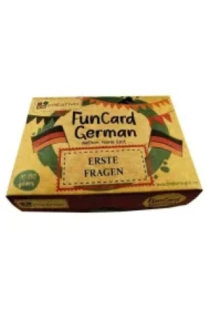 Karty językowe Niemiecki Fun Card German Erste Fra