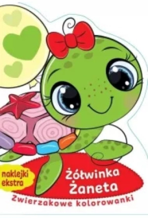 Zwierzakowe kolorowanki. Żółwinka Żaneta