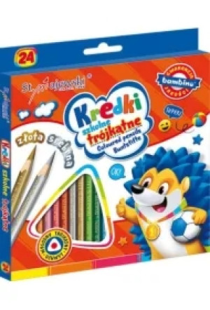 Kredki trójkątne Bambino