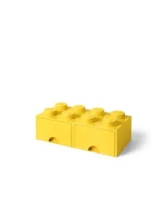 Szuflada klocek LEGO Brick 8 Żółta