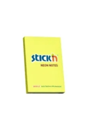 Notes samoprzylepny żółty neon