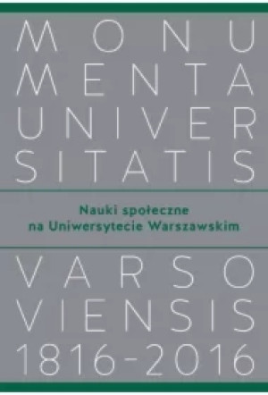 Nauki społeczne na Uniwersytecie Warszawskim