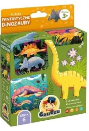 Puzzle Fantastyczne Dinozaury
