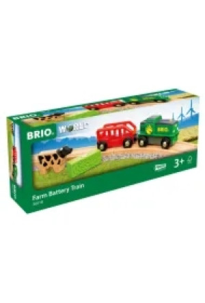 Brio Pociąg na baterie Farma