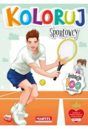Sportowcy. Koloruj