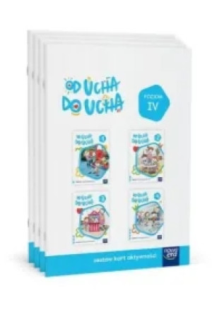 Od ucha do ucha. 6-latki. Poziom 4. Zestaw kart aktywności