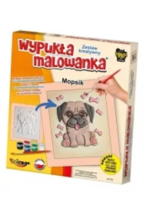 Wypukła Malowanka - Mały Mopsik