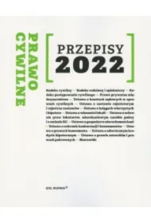 Przepisy 2022. Prawo cywilne
