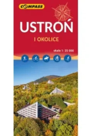 Ustroń i okolice, Brenna mapa skala 1 : 25 000
