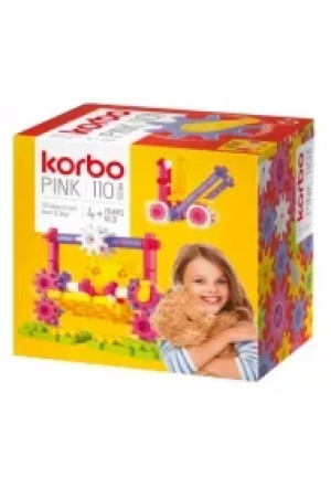 Korbo Klocki 110 el. Pink
