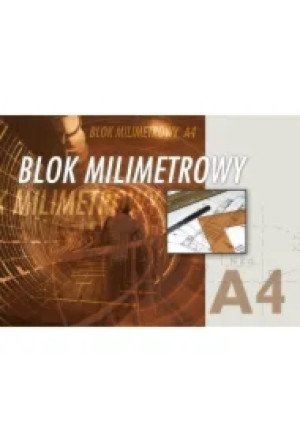 Blok milimetrowy A4