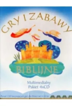 Gry i zabawy biblijne. Pakiet 4 PC CD-ROM