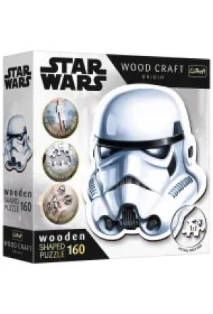 Puzzle drewniane 160 el. Hełm szturmowca