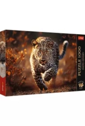 Puzzle 1000 el. Dziki Leopard
