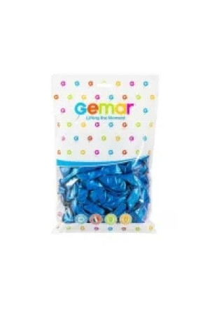Balony metaliczne granatowe