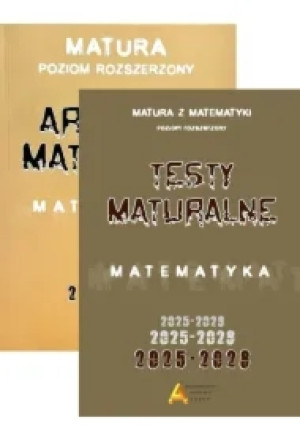 Pakiet: Arkusze maturalne z matematyki 2025-2028. Poziom rozszerzony, Zbiór testów i zadań maturalnych z matematyki 2025-2028. Poziom rozszerzony