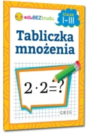 Tabliczka mnożenia. Klasy 1-3