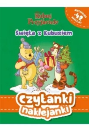 Czytanki naklejanki. Disney Kubuś i Przyjaciele. Święta z Kubusiem