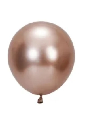 Balony chrom szampańskie 30cm