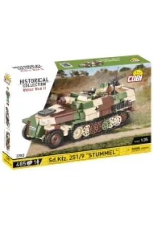 Historical collection wwii Sd.Kfz. 251/9 Stummel
