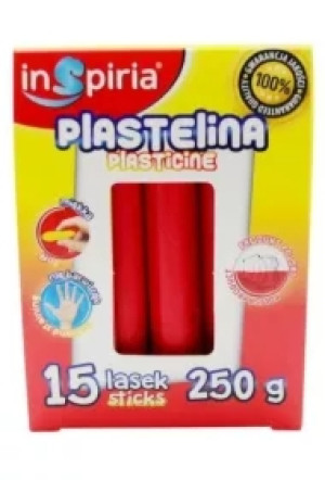 Plastelina czerwona