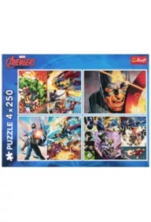 Puzzle 4x250 el. Bohaterskie dni