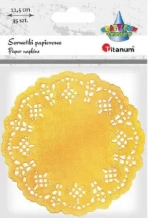 Serwetki papierowe okrągłe