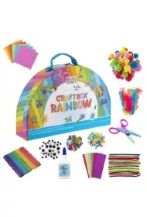 Pudełko do rękodzieła tęcza, rainbow craft