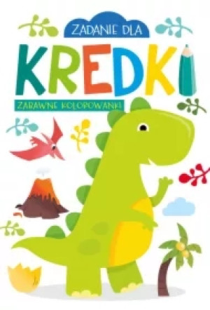 Zadanie dla kredki. Zabawne kolorowanki