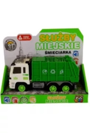 Pojazd Miejskie służby śmieciarka