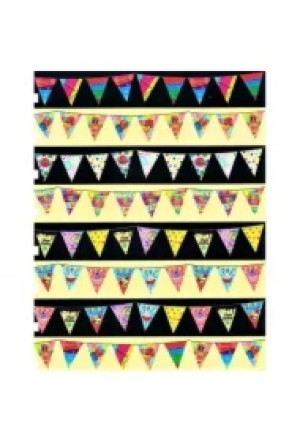 Baner urodzinowy Happy Birthday Flagi