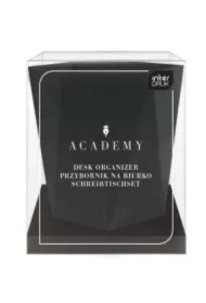Przybornik na biurko Academy Czarny