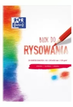 Blok rysunkowy A3 biały