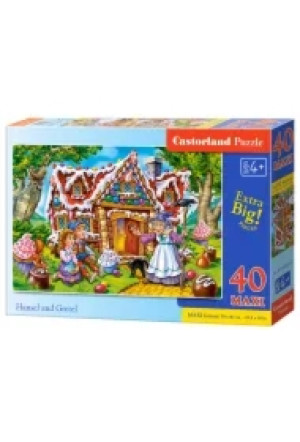 Puzzle maxi 40 el. Jaś i Małgosia