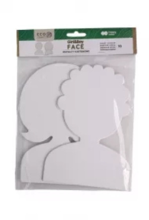 Kształty kartonowe FACE Boy&