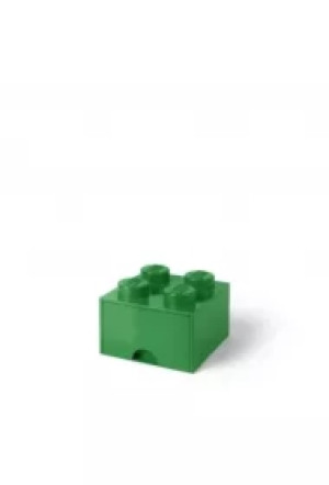 Szuflada klocek LEGO Brick 4 Zielona