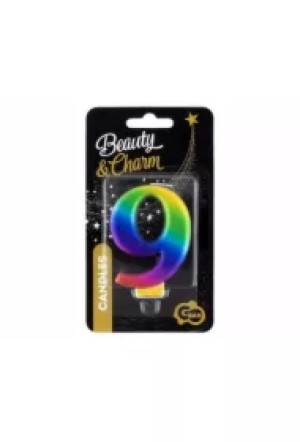 Świeczka cyferka 9 Galaxy PF-SCG9