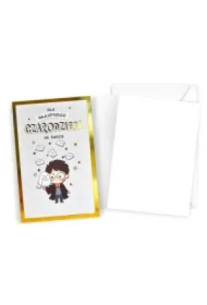 Karnet DHS-018 Ogólne życzenia  Harry Potter