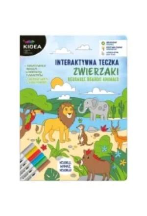 Teczka interaktywna Zwierzaki