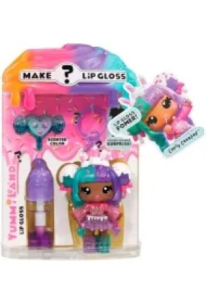 Yummiland Mystery Lip Gloss Doll - Carly Cakepop