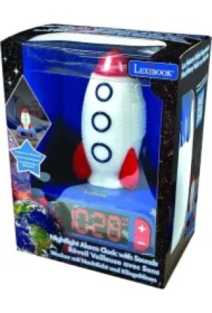 Lampka nocna budzik cyfrowy Lexibook RL800SPC