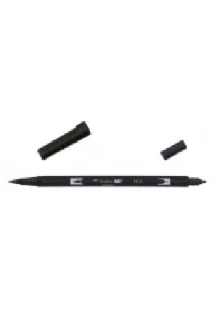 Flamaster dwustronny akwarelowy black